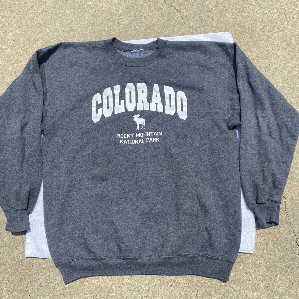 Colorado Rocky Mountain National Park Crewneck Sweatshirt